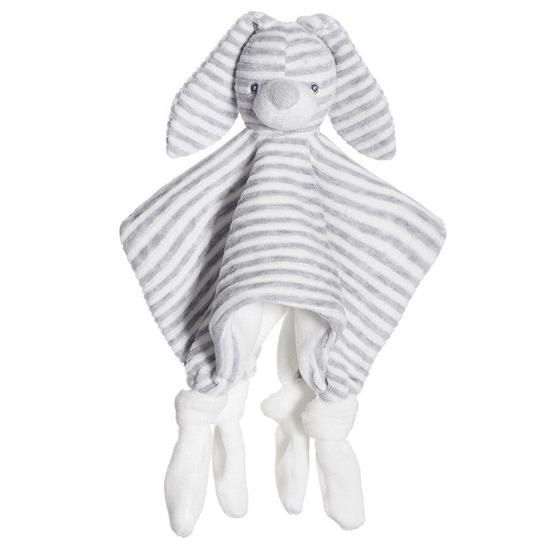 Teddykompaniet Snuttefilt Cotton Cuties Grå