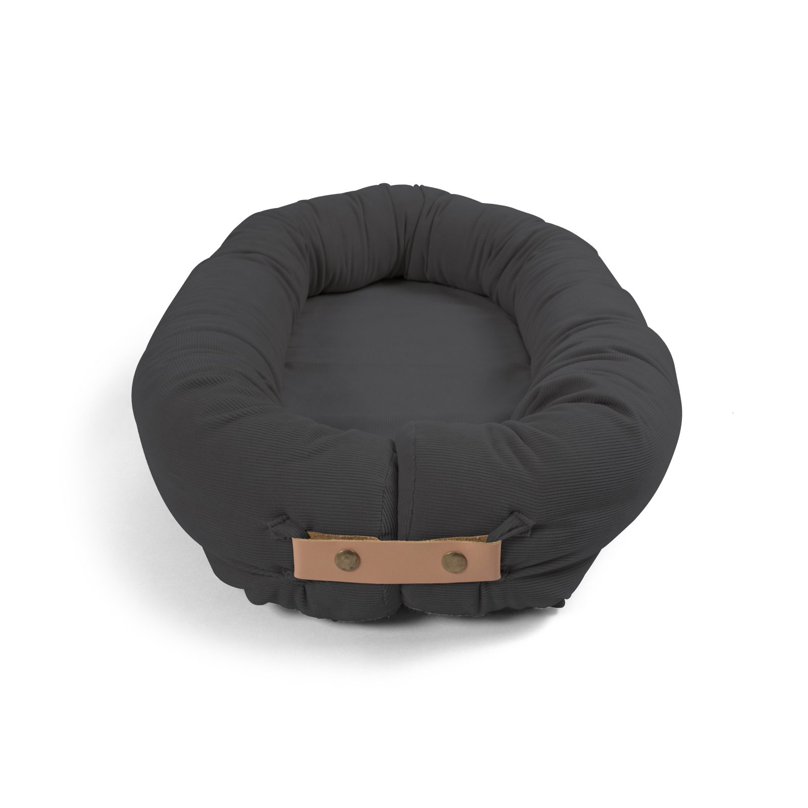 Filibabba Babynest Corduroy Stone grey